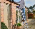 Werner 705 Series Aluminium Workstation Stepladder 3-7 Tread 